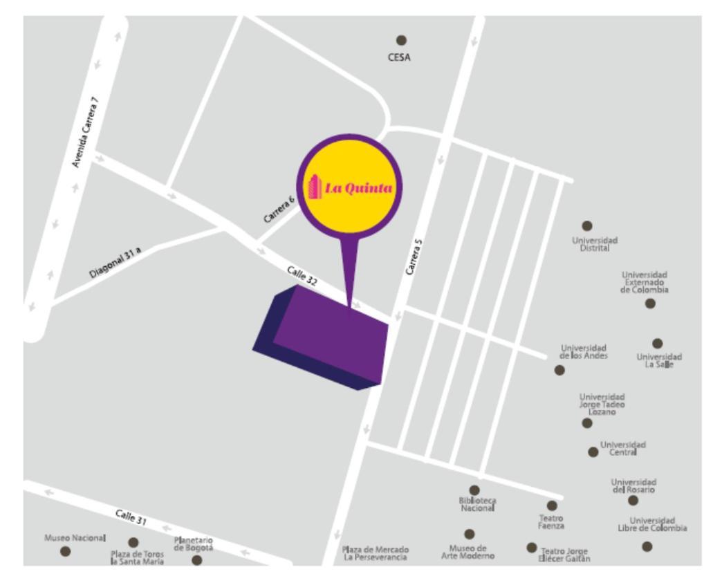 Apartament Centro Internacional - La Quinta Bogotá Zewnętrze zdjęcie